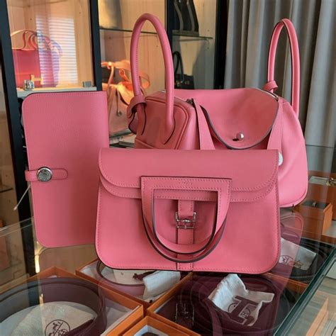 hermes rose shocking color|Hermes rose azalee pink.